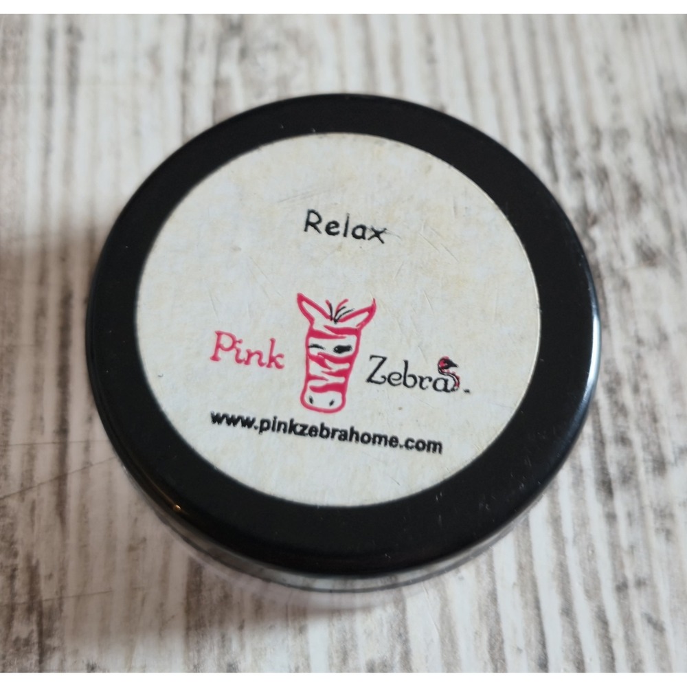 Pink Zebra Sprinkles Relax Spa Wax Melt Sample Jar 1-1/8 oz including Jar